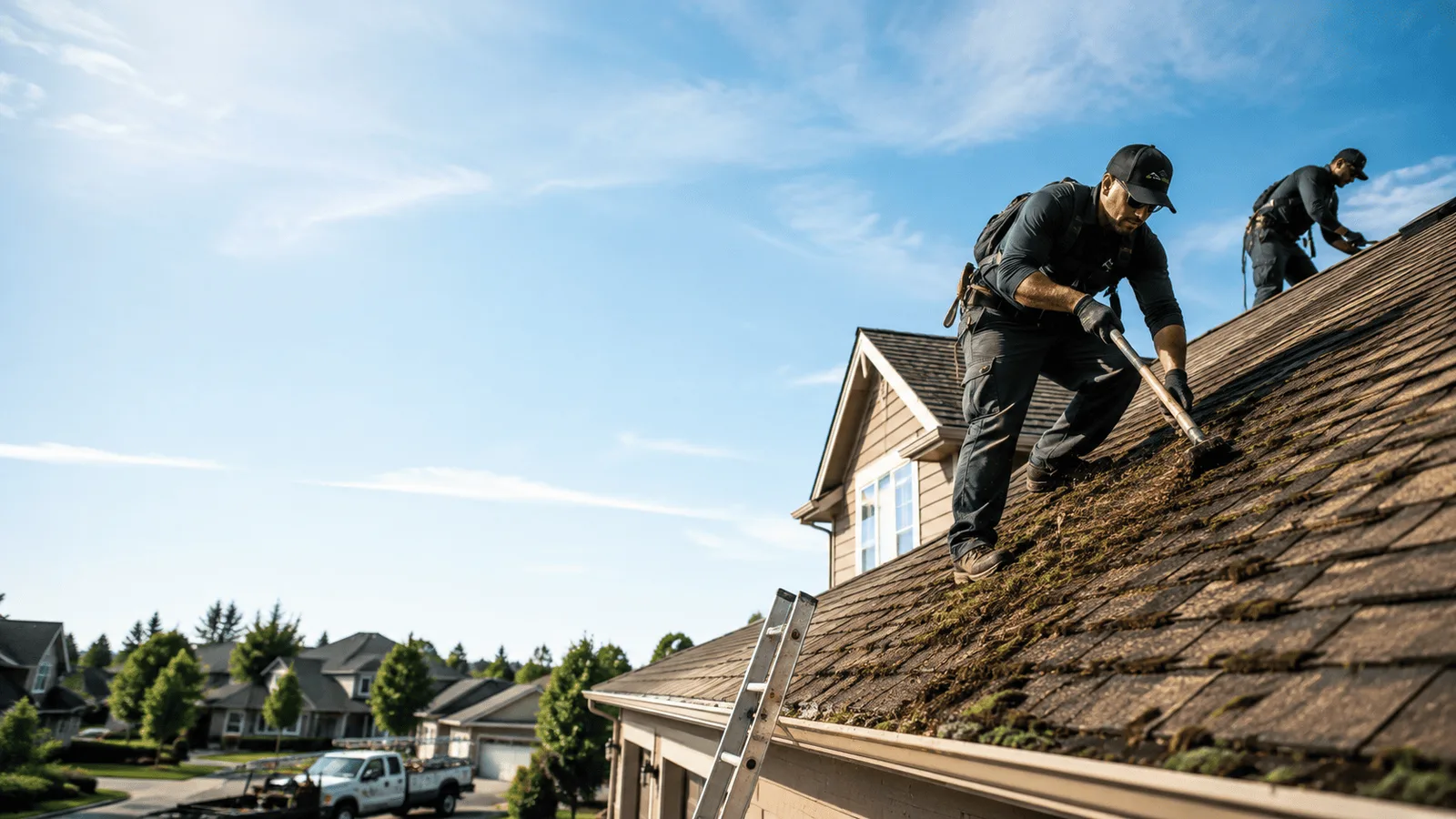 Roof Moss Removal in Hayesville, OH near me